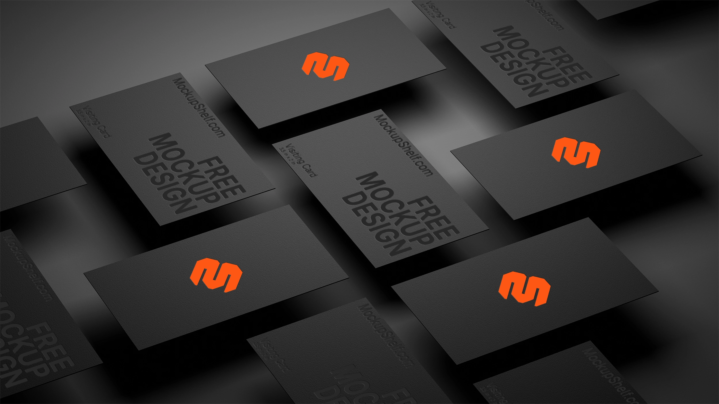 Modern business card mockup PSD showing realistic front and back layout for branding and identity design.