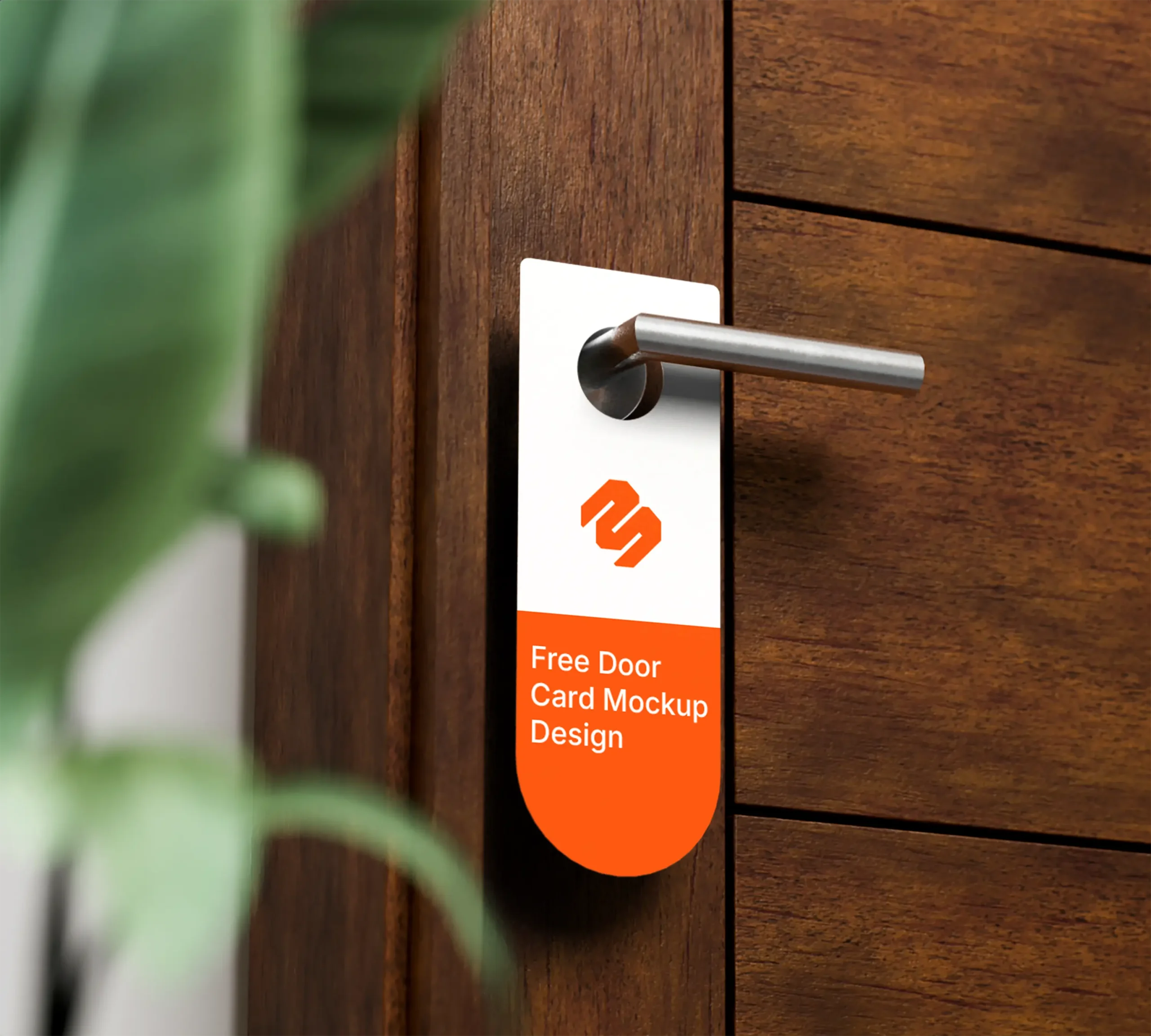 Example of a completed mockup after inserting a design using Smart Object layers in Photoshop.