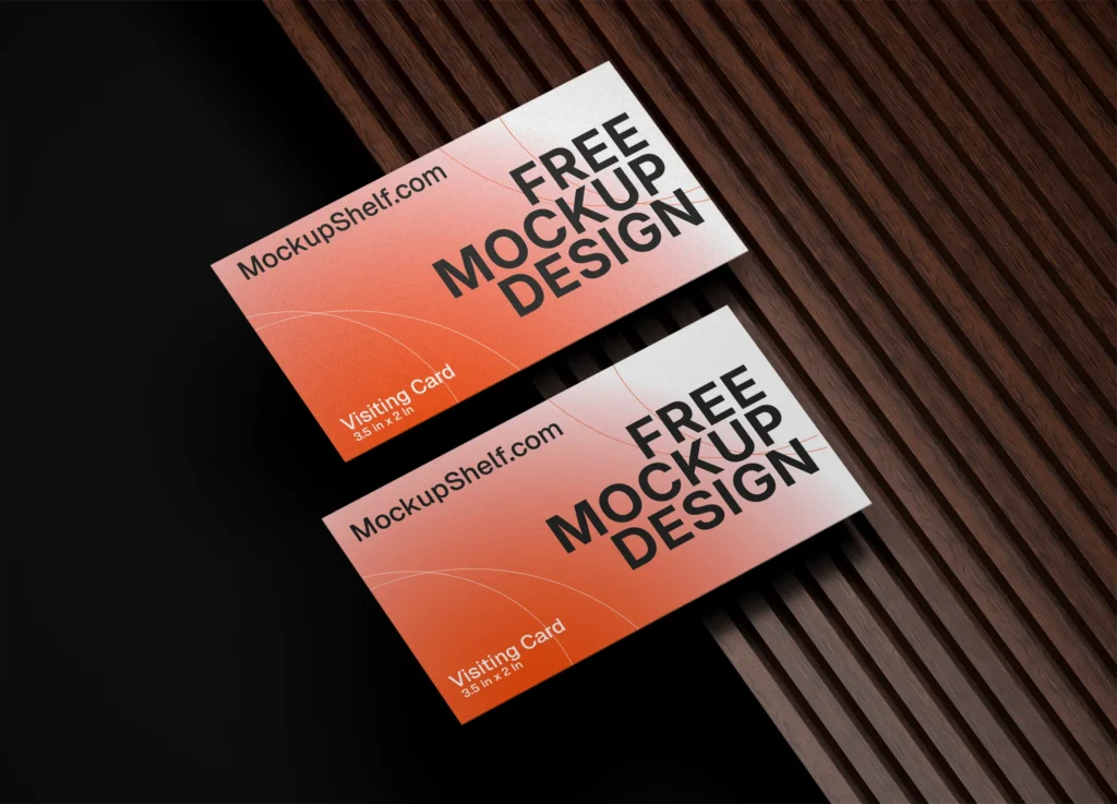 Example of a design inserted inside a PSD mockup using Smart Objects in Photoshop from MockupShelf