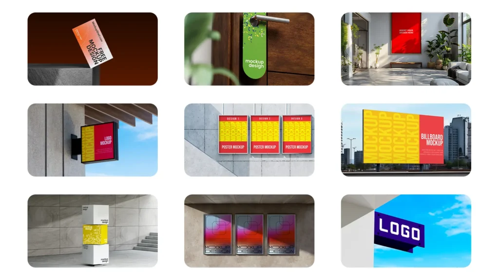 Step 1 – Downloading a free PSD mockup from MockupShelf to start your design presentation