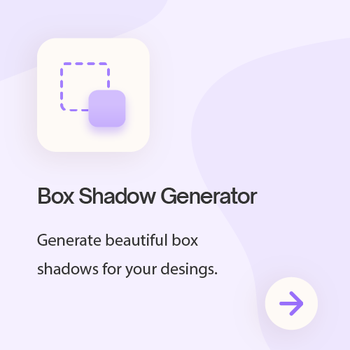 Free CSS box shadow generator tool for creating UI shadow effects