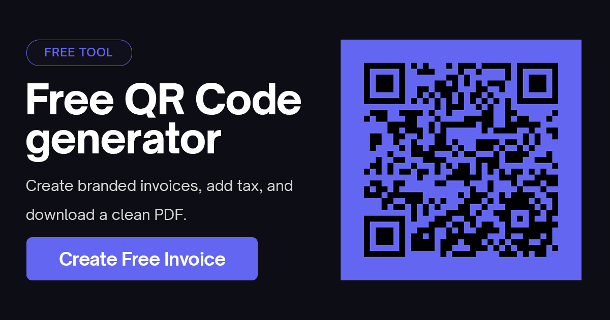 Free QR code generator by Mockup Shelf — create custom QR codes online