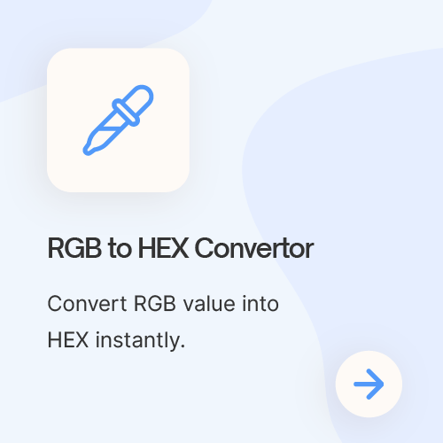 RGB to HEX Convertor