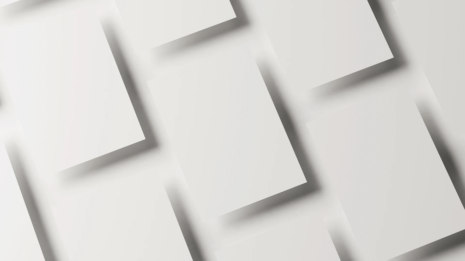 Blank A5 single page flyer mockup